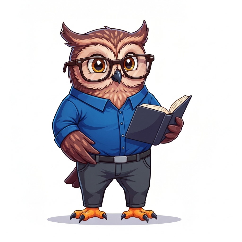 Observer Owl - Professional business attire