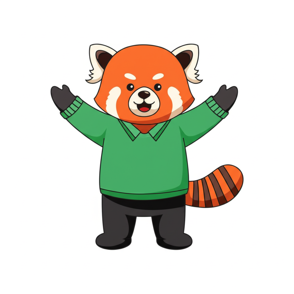Relator Red Panda - Professional business attire